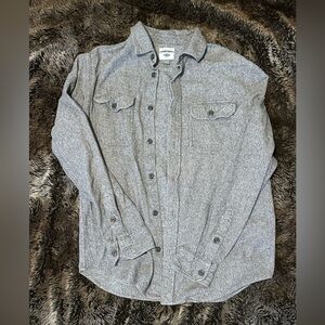 Old Navy-Button Down Shirt-Athletic/Charcoal Grey-Size: M (men’s)